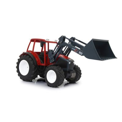 11. Jamara Lindner Geotrac mit Frontlader 1:16 2,4 GHz – Frontlader – Elektromotor – 1:16 – Ready-to-Run (RTR) – Rot – Weiß – Junge