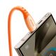 7. Joyroom S-A59 Vibrant Series 3A USB-A - USB-C Kabel 1,2 m - Orange