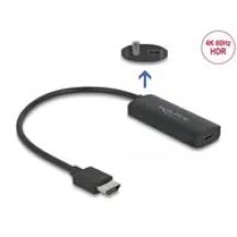 DeLOCK Adapter HDMI-A Stecker auf USB Typ-C Buchse schwarz