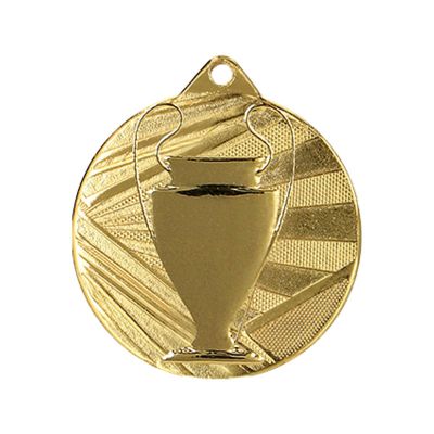 9. Gesamtgoldmedaille mit Pokal