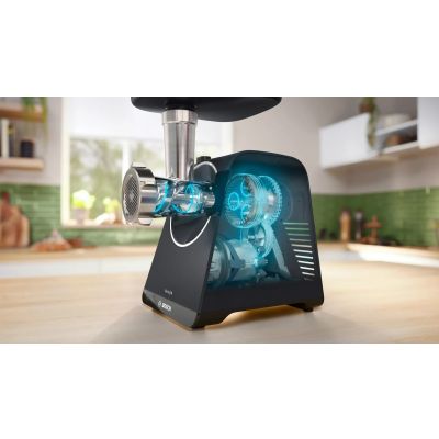 16. Bosch Series 4 MFWS450B Fleischwolf (1900W; schwarz)