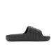2. Herren adidas Adilette 22 Grey Five Lifestyle Flip-Flops, modisch für den Sommer, Schwarz (HP6522)