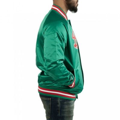 3. Mitchell & Ness NBA Milwaukee Bucks Leichte Jacke M STJKMG18013-MBUDKGN