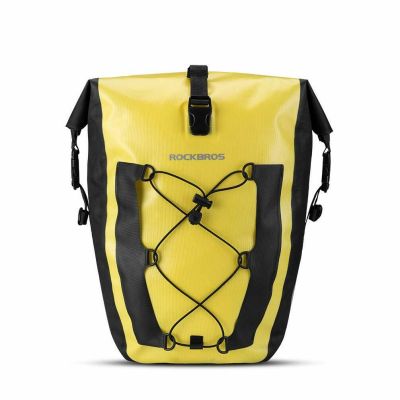Rockbros gelbe Fahrradträgertasche