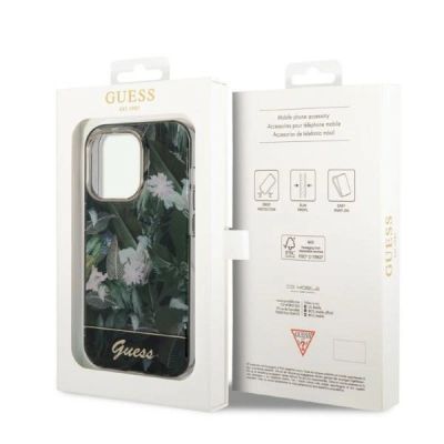8. Guess GUHCP14LHGJGHA iPhone 14 Pro 6.1" grün/grüne Hardcase Jungle Collection