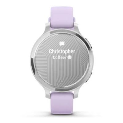 6. Garmin Lily 2 Active 38 mm Silber/Jasminviolett Uhr