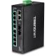 Trendnet TI-PG102, Unmanaged, Gigabit Ethernet (10/100/1000), Vollduplex, Power over Ethernet (PoE), Wandmontage