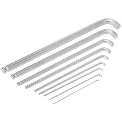 2. Wera 05073594001 Inbusschlüssel L-förmiger Inbusschlüsselsatz metrisch/imperial 9-teilig.
