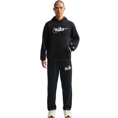 6. Herren-Hoodie Nike Club BB Hoodie, schwarz, IF0685 010