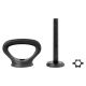 25. 4-in-1-Hantelset (Langhantel, Kurzhanteln, Kettlebell, Liegestützgriffe) Spokey PONDUS SET 20 kg