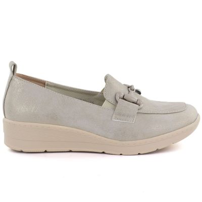 2. Damen-Plateauschuhe in Gold, Modell M.Daszyński MR1840