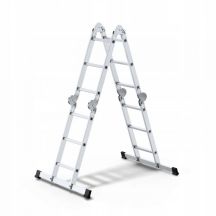AWTOOLS Multifunktionale Aluminiumleiter 4x3
