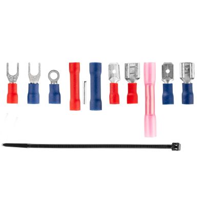 12. NEO TOOLS Automatische Abisolierzange 205 mm, Frontausführung + 230 Kabelverbinder