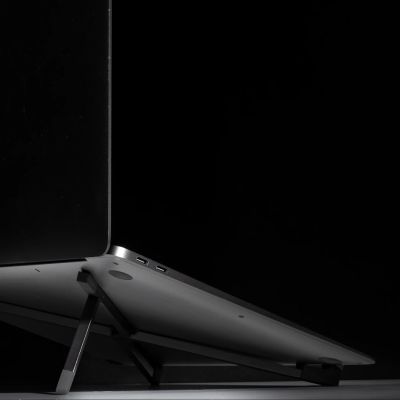 11. Native Union FOLD-ALU-STAND-BLK Laptopständer, Notebook- und Tablet-Ständer, Schwarz, 40,6 cm (16 Zoll)