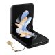 4. Guess 4G Charms Collection Hülle für Samsung Galaxy Z Flip 5 – Grau