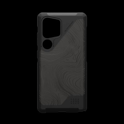 UAG Metropolis LT Magnet Topography Hülle für Samsung Galaxy S25 Ultra 5G – Schwarz