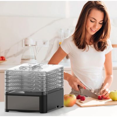 6. Black+Decker BXDE401E Dörrgerät für Obst, Pilze und Gemüse