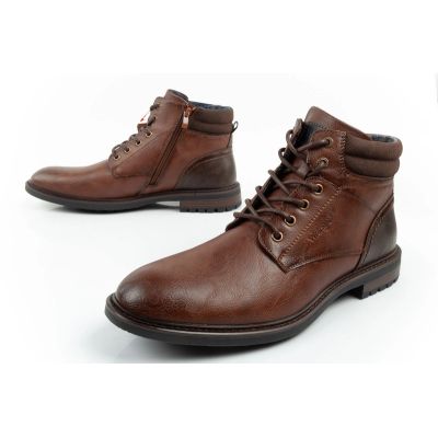 17. Wrangler George Herrenschuhe Chelsea Boots elegant modisch braun