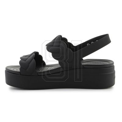 4. Crocs Brooklyn Woven Low Wedge W 209977-060 Sandalen