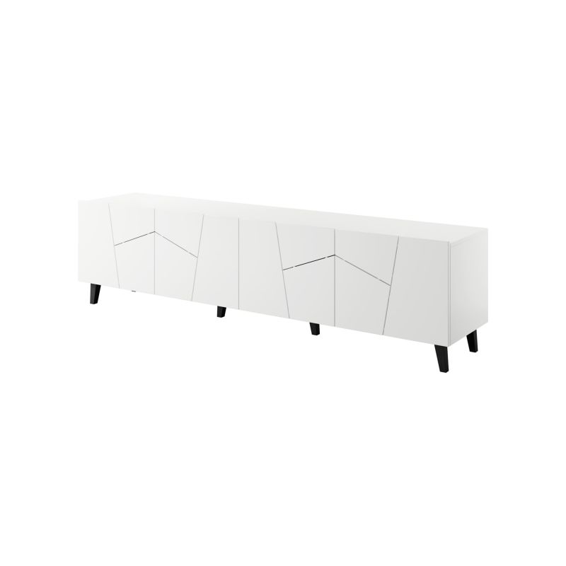 ETNA TV-Schrank 200x42x52 weiß matt