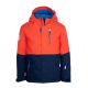 Trollkids Kinder Hallingdal Jacke Outdoor Orange/Navy (226-705)