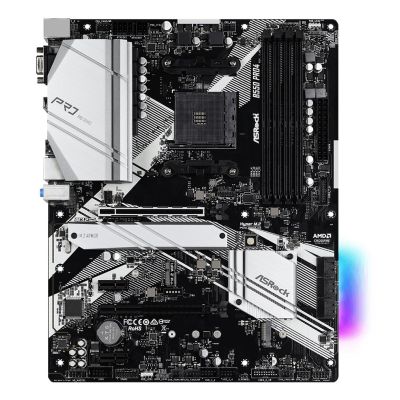 7. Asrock B550 PRO4 Mainboard
