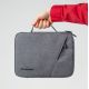 6. Wozinsky WTNP-11G Laptoptasche (10-11 Zoll) mit ausziehbarem Griff – Grau