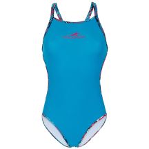 Aquafeel Damen-Badeanzug mit V-Rücken, Größe 40B
