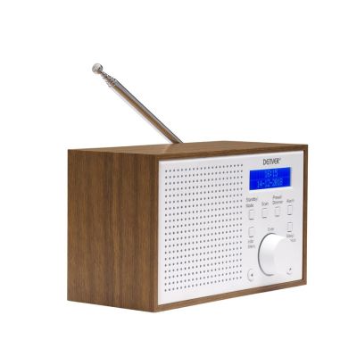 2. Denver DAB-46 Kompaktradio DAB+/FM, Weiß