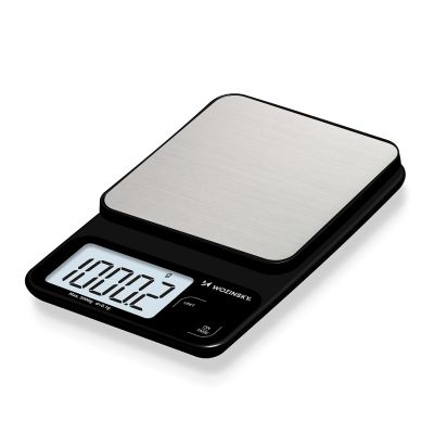 2. Wozinsky WAK-2252 Küchenwaage, präzise, ​​mit großem LCD-Display, bis 5 kg - schwarz