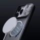 14. Nillkin CamShield Pro MagSafe-kompatible Hülle für iPhone 17 Pro – Transparent Schwarz