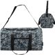 4. FITNESS-/REISETASCHE A3032 SCHWARZES TARNMUSTER SEMI LINE