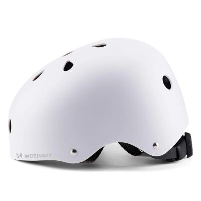 3. Wozinsky Leichtgewicht-BMX-/Scooter-Helm Größe S – Weiß