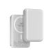 2. Wozinsky WRW349YWS Magnetische Powerbank, 10000 mAh, Weiß