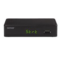 Denver DTB-148 Set-Top-Box (STB-Decoder) Ethernet (RJ-45), terrestrisch, Full HD, Schwarz