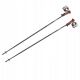 2. LEKI STICKS 3D AIRFOIL schwarz/rot 120