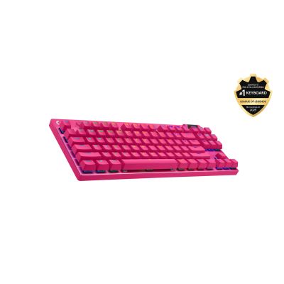 16. Logitech PRO X TKL Tastatur Pink