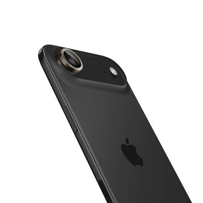 3. Spigen Optik Pro GLAS.TR „EZ FIT“ Kamera-Cover 2er-Pack für iPhone Air – Gold