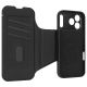 6. Decoded Textured Silicone Detachable Wallet – Schutzhülle für iPhone 17 Pro, kompatibel mit MagSafe (Phantom Black)