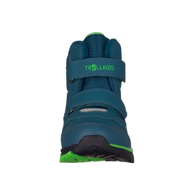 4. Trollkids Kinder Hafjell Winterstiefel wasserdichte Winterstiefel blau (264-104)