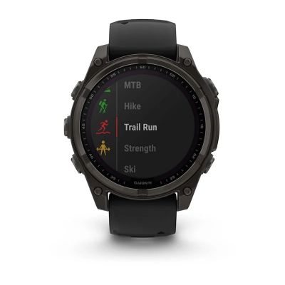 Garmin Fenix 8 Solar Saphir Titan Carbon Grau Uhr