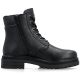 7. Damen-Ankle-Boots aus Leder, gefüttert, schwarz, Rieker Y3103-00
