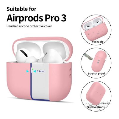 4. Tech-Protect Silikonhülle für AirPods Pro 3 – Pink