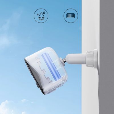 8. Baseus Security N1 2K Outdoor-Kameraset (3 Kameras + Basisstation) – Weiß