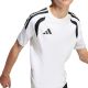 7. adidas Tiro 26 Wettkampf-Trainingsshirt für Kinder, weiß und schwarz, KA7603
