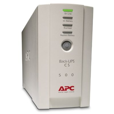 3. APC Back-UPS Standby (Offline) 0,5 kVA 300 W 4 x AC-Steckdosen