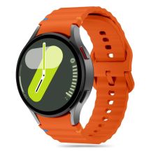 Tech-Protect Silikon-Sportarmband für Samsung Galaxy Watch 4/5/5 Pro/6/7/FE – Orange