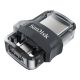 13. USB-Stick SanDisk ULTRA SDDD3-128G-G46 (128 GB; microUSB, USB 3.0; grau)
