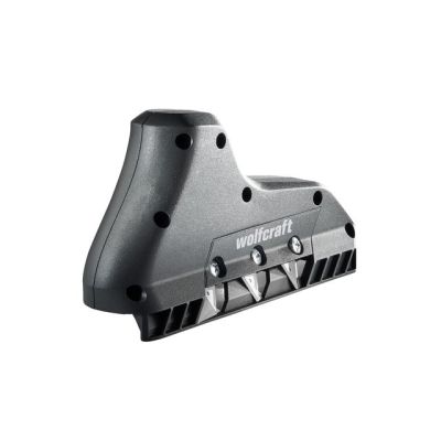 4. Wolfcraft Hobelmaschine zum Anfasen von Gipskartonkanten (austauschbare Klingen)