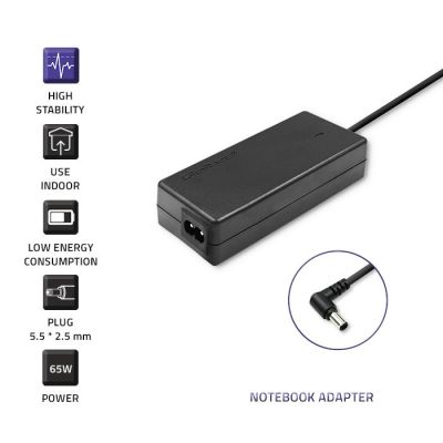 7. Qoltec 50073.65W Netzteil für Toshiba Notebook (19 V; 3,42 A; 65 W; 5,5 mm x 2,5 mm)